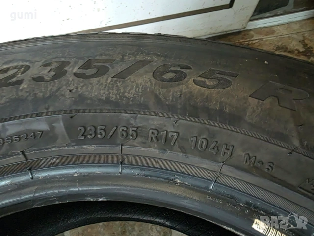 4бр зимни гуми 235/65/17 PIRELLI L05476, снимка 6 - Гуми и джанти - 54104526