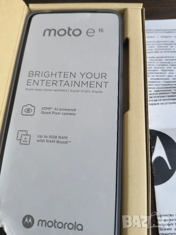 Motorola Moto E 15, снимка 4 - Motorola - 54288448