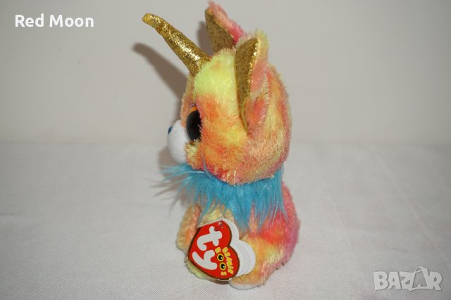 Лот от 4 Плюшени Играчки Beanie Boo's Yips Bloomy Stripes and Kale, снимка 4 - Плюшени играчки - 42509388