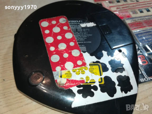 NIKOJ CX-CD302 CD PLAYER/RADIO 0309251215, снимка 10 - Радиокасетофони, транзистори - 51589894