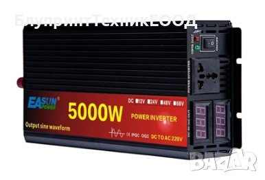 Инвертори POWLAND/EASUN 2500/5000W пълна синусоида 12 или 24V DC, снимка 9 - Друга електроника - 44210791