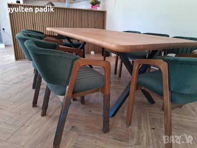 Трапезен стол Орех, снимка 4 - Столове - 56075839
