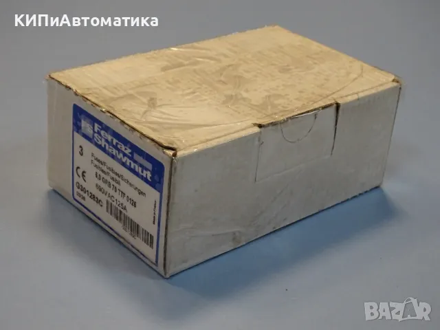 Предпазител Ferraz Shawmut Protistor G301283 Fuses 6.9GRB70TTF0125 125A 690VAC, снимка 2 - Резервни части за машини - 47790399