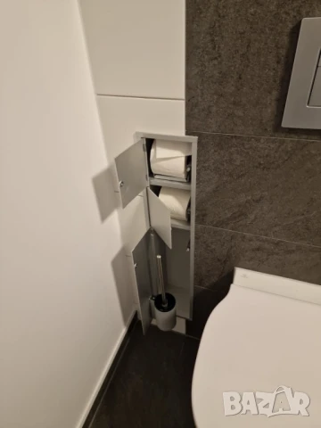 Премиум Алуминиев Модул/Шкаф за Вграждане в Тоалетна/Баня Emco ASIS Public, с Push Механизми!, снимка 14 - Шкафове - 50738970
