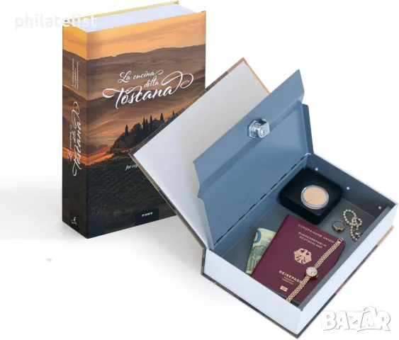 Leuchtturm - Книга - сейф "Тоскана" , снимка 4 - Нумизматика и бонистика - 47792802