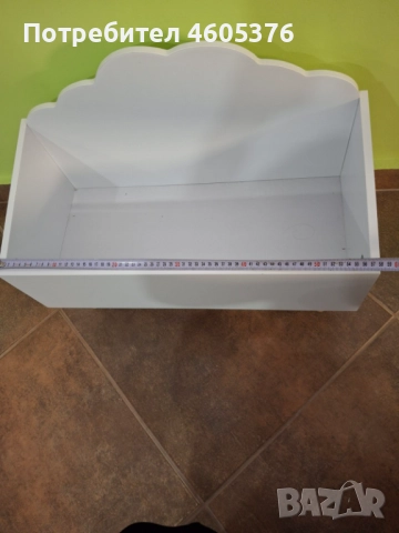 Дървена кутия за съхранение "Облаче"