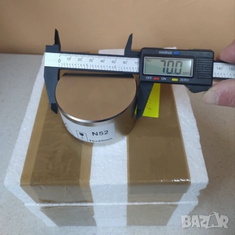 N52 40×20мм, 50×30мм, 60×30мм, 70×40мм | Неодимови магнити, снимка 10 - Други инструменти - 54005902