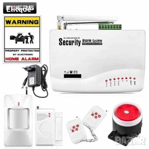 Безжична GSM охранителна алармена система Smart Home – защита за вашия дом и гараж, снимка 3 - Друга електроника - 52832125