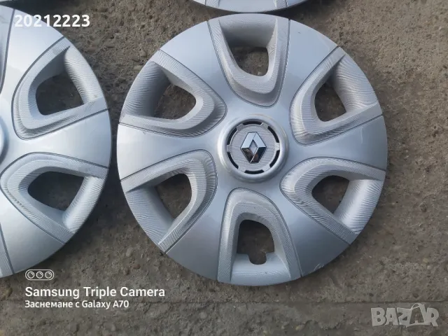 4 броя Оригинални тасове за Renault Clio 16, снимка 6 - Аксесоари и консумативи - 49630854