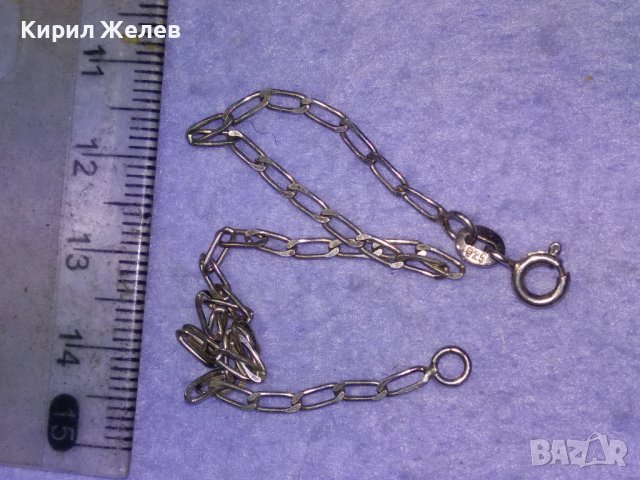 ФИНА СРЕБЪРНА ГРИВНА СРЕБРО 925 КЛАСИЧЕСКА РЕТРО ПЛЕТКА РЪЧНА ИЗРАБОТКА 31358, снимка 7 - Гривни - 42762965