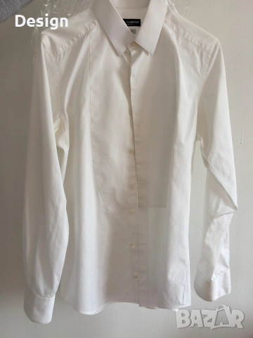 Оригинална бяла риза Dolce&Gabbana Gold , снимка 4 - Ризи - 54017219