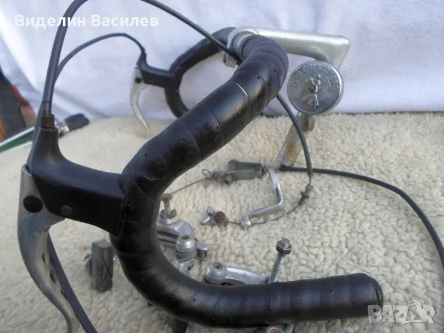 Ретро шосейно кормило/спирачки, снимка 10 - Части за велосипеди - 34816827