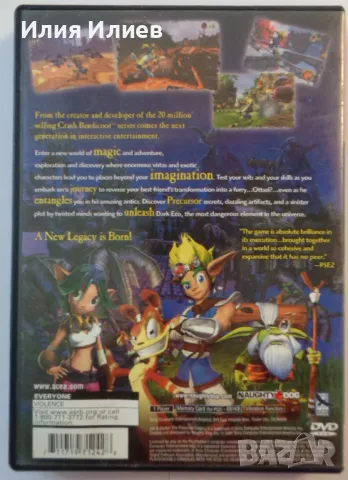 Jak and Daxter The Precursor Legacy PlayStation 2 NTSC, снимка 2 - Игри за PlayStation - 48321174