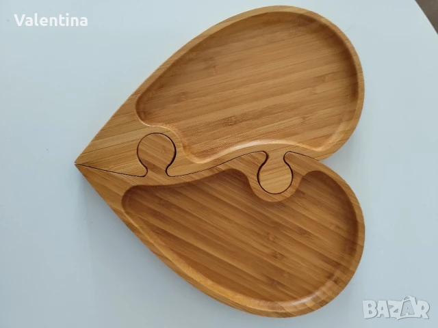 бамбукова чинийка за ядки