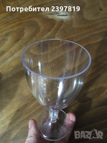 Пластмасови чаши за вино и ракия, снимка 2 - Чаши - 35511197