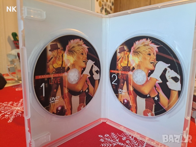 Камелия-На турне-DVD , снимка 2 - DVD дискове - 52771007