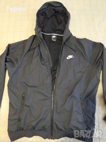 Влагоустойчив суитшърт Nike, снимка 2 - Спортни дрехи, екипи - 52866664