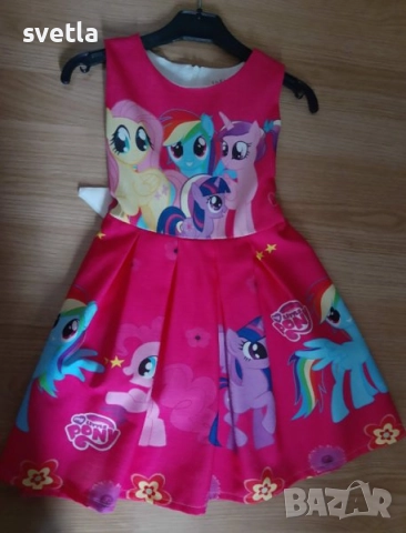 Рокля понита , снимка 2 - Детски рокли и поли - 51842263