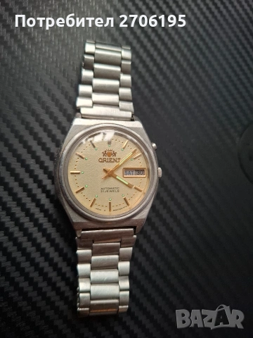 Vintage Orient Automatic 21 jewels- Ориент автоматик 21 камъка , снимка 3 - Мъжки - 54360013
