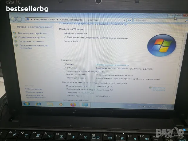 ASUS Eee PC 1001PX , снимка 8 - Лаптопи за работа - 47365534