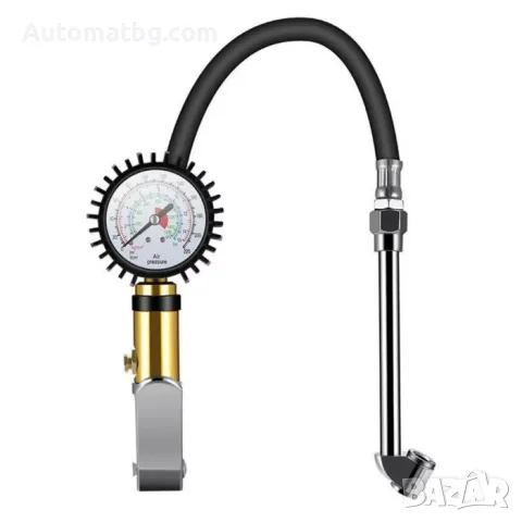 Пистолет за гуми с манометър Automat, За помпане, 16bar 