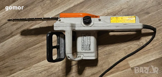 Електрическа резачка STIHL E 14 Q Quickstop – оригинална, Германия“, снимка 9 - Моторни триони/резачки - 55773710