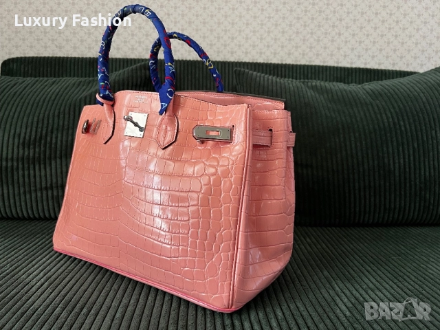 Дамска чанта Hermes Birkin 35 cm, снимка 2 - Чанти - 52179299