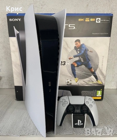 Конзола PS5 Digital Edition White