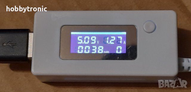 USB doctor, LCD измерител на ток, напрежение и енергия (Ah), снимка 2 - USB кабели - 42762978