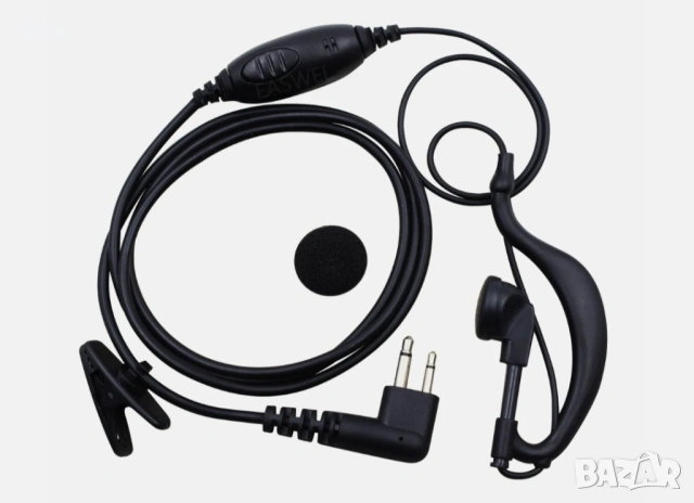 Слушалки с щипка за радиостанции