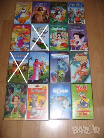 Анимации на Видеокасети VHS, снимка 5 - Анимации - 51676797