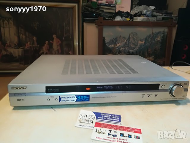 sony str-ksl500 receiver-внос германия 0508212020, снимка 9 - Ресийвъри, усилватели, смесителни пултове - 33735547