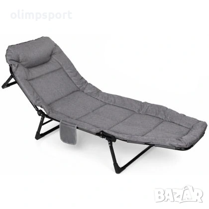 Сгъваемо легло - шезлонг, 2 в 1 MAX, 196 см /600217/
