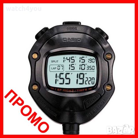 НОВ ПРОФЕСИОНАЛЕН ХРОНОМЕТЪР CASIO HS-80TW-1EF. ПРОФЕСИОНАЛНИ СПОРТНИ ХРОНОМЕТРИ КАСИО HS-