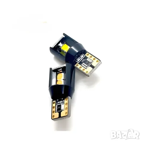 LED крушки T10 6 SMD 12V 2 броя