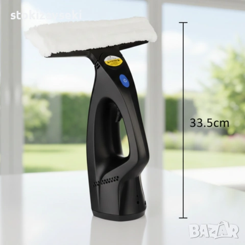 Прахосмукачка за прозорци OSSTOOLS 3 в 1 – Безжично почистване без капки и мокри следи, снимка 7 - Други стоки за дома - 54114069