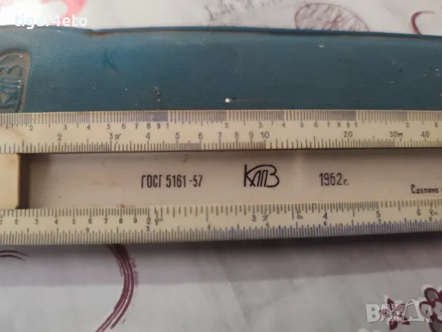 стара руска логаритмична линийка