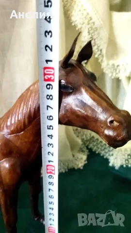 Кон от кожа, снимка 5 - Статуетки - 49652329