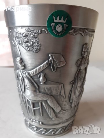  Чаши от калай за вино, 300 мл, Antik*Vintage #16