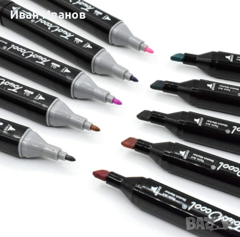 Комплект маркери Touch 36,48,60,80 броя, снимка 5 - Други - 53203815