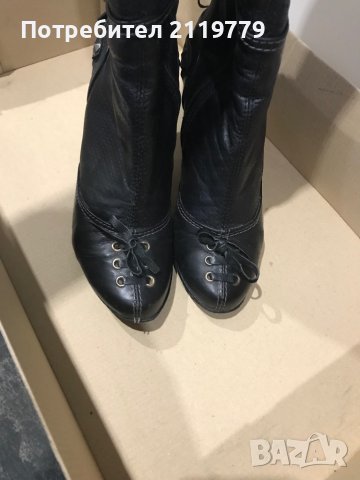 Дамски ботуши от естествена кожа, снимка 3 - Дамски ботуши - 38147614