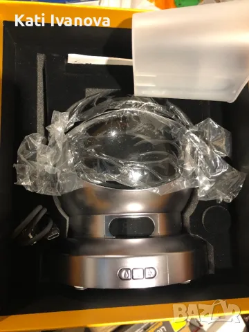  Дизайнерски GALAXY SOUTH T01 Space Design Ултразвуков ароматерапевтичен овлажнител розов, снимка 8 - Овлажнители и пречистватели за въздух - 48142876