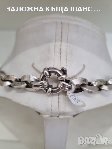 Сребърен синджир 925 проба , снимка 3 - Колиета, медальони, синджири - 40706393