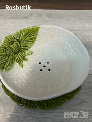 Оригинален порцеланов съд за салата/плодове , снимка 4 - Прибори за хранене, готвене и сервиране - 53353475