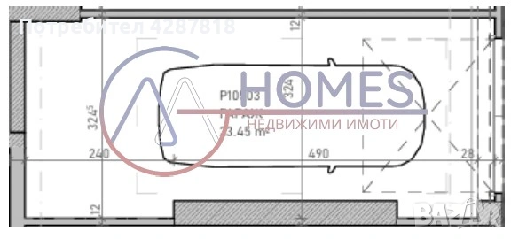 Тристаен апартамент с гараж, кв. Банишора, Central Park, Aкт. 14