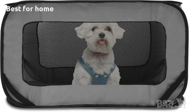 Сгъваема клетка за кучета с чанта за съхранение, снимка 9 - За кучета - 51061374