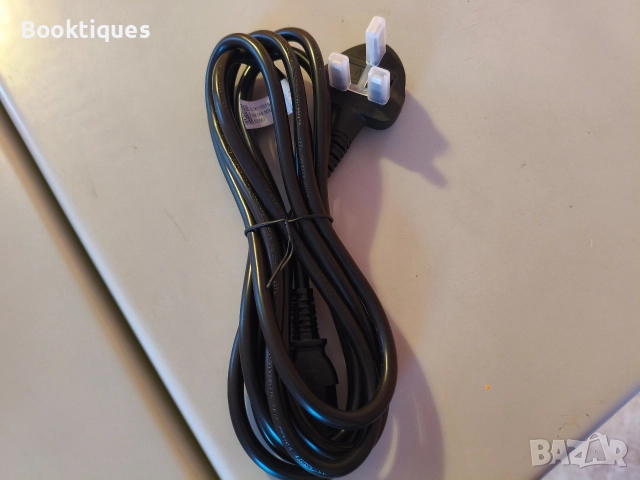 Английски захранващ кабел, снимка 3 - Кабели и адаптери - 52673867