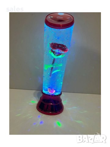 Танцуваща роза в стъкленица с LED светлина, снимка 4 - Други - 38590390