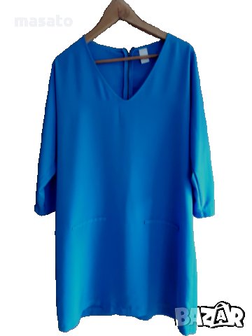 VILLA - синя рокля/туника, снимка 2 - Рокли - 18249566