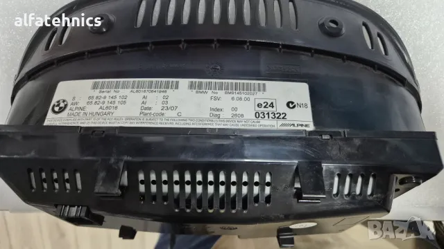 Оригинален Дисплей за BMW E60 E61 Alpine , снимка 3 - Части - 48309973